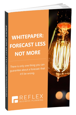 forecast less not more whitepaper cover